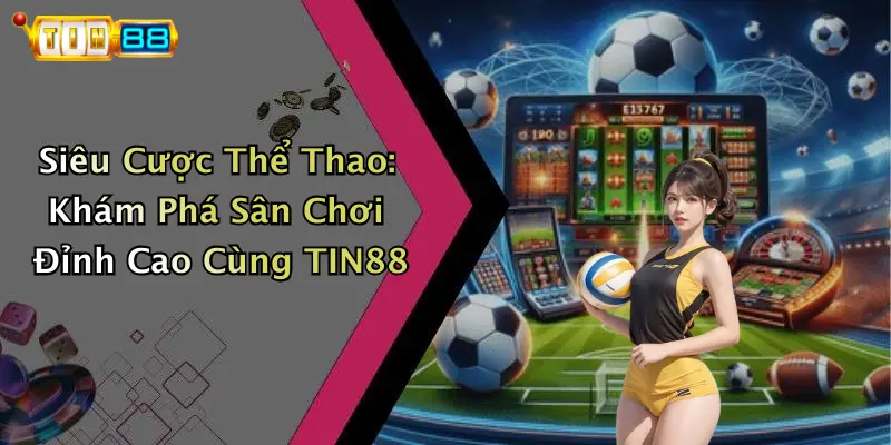 Siêu Cược Thể Thao: Khám Phá Sân Chơi Đỉnh Cao Cùng TIN88